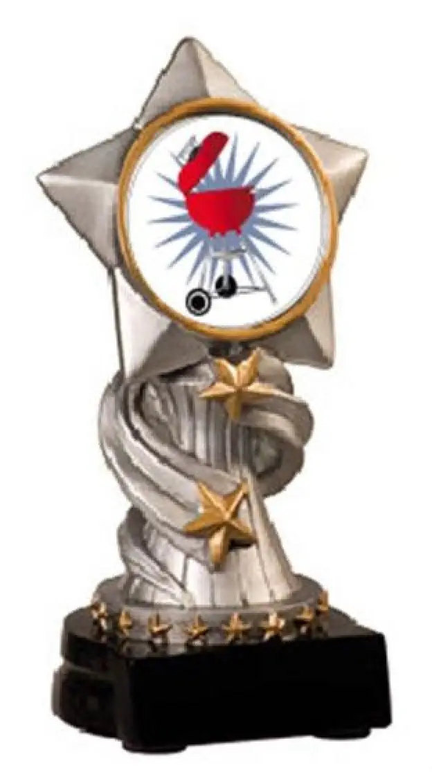 Barbecue Encore Resin Trophy
