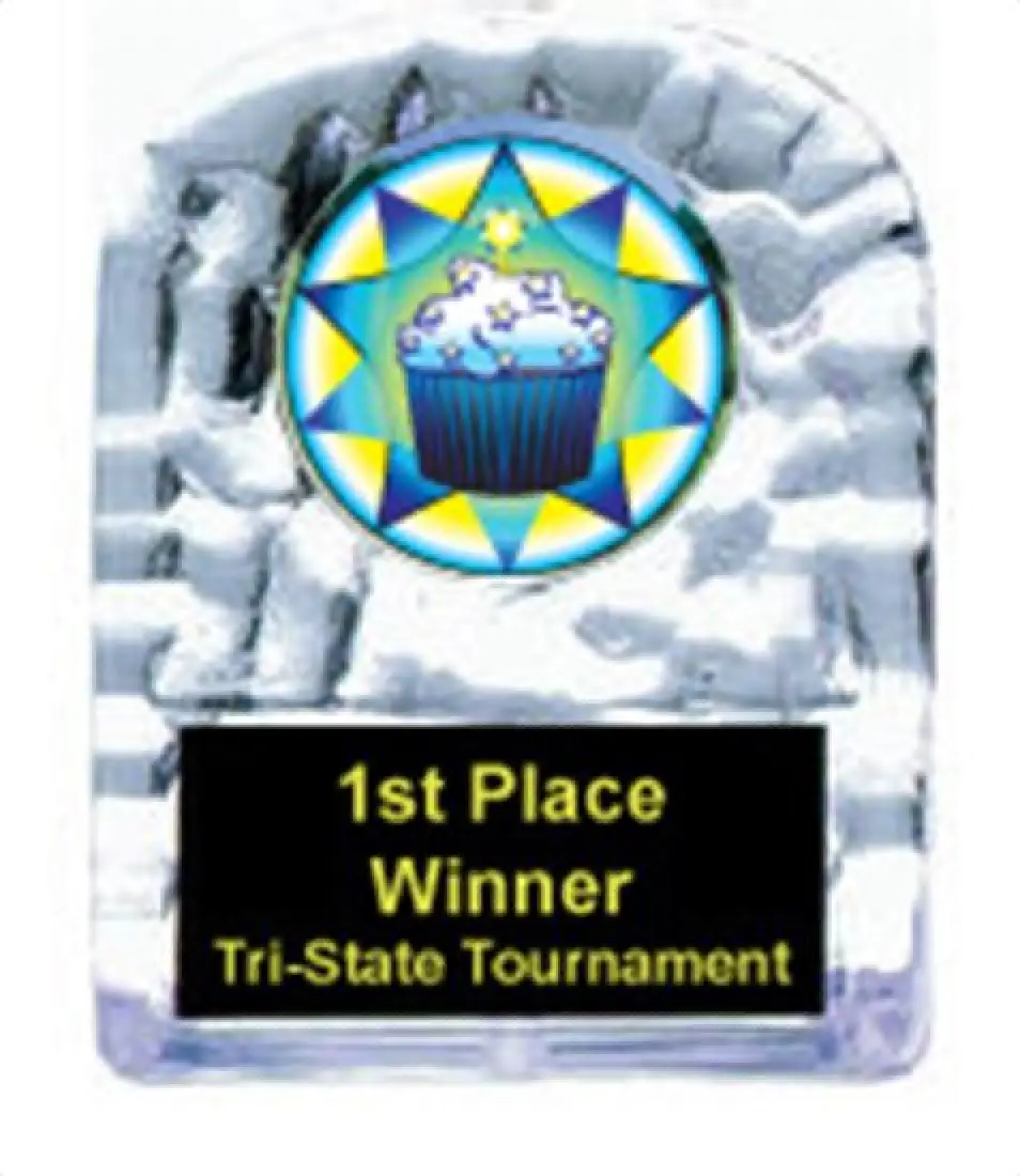 Cupcake Cracked Ice Award