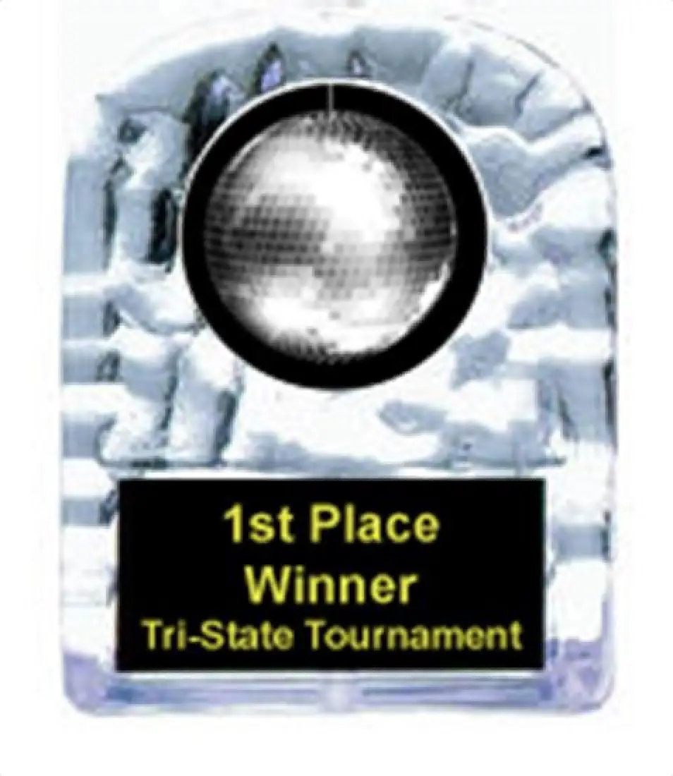 Disco Ball Cracked Ice Award