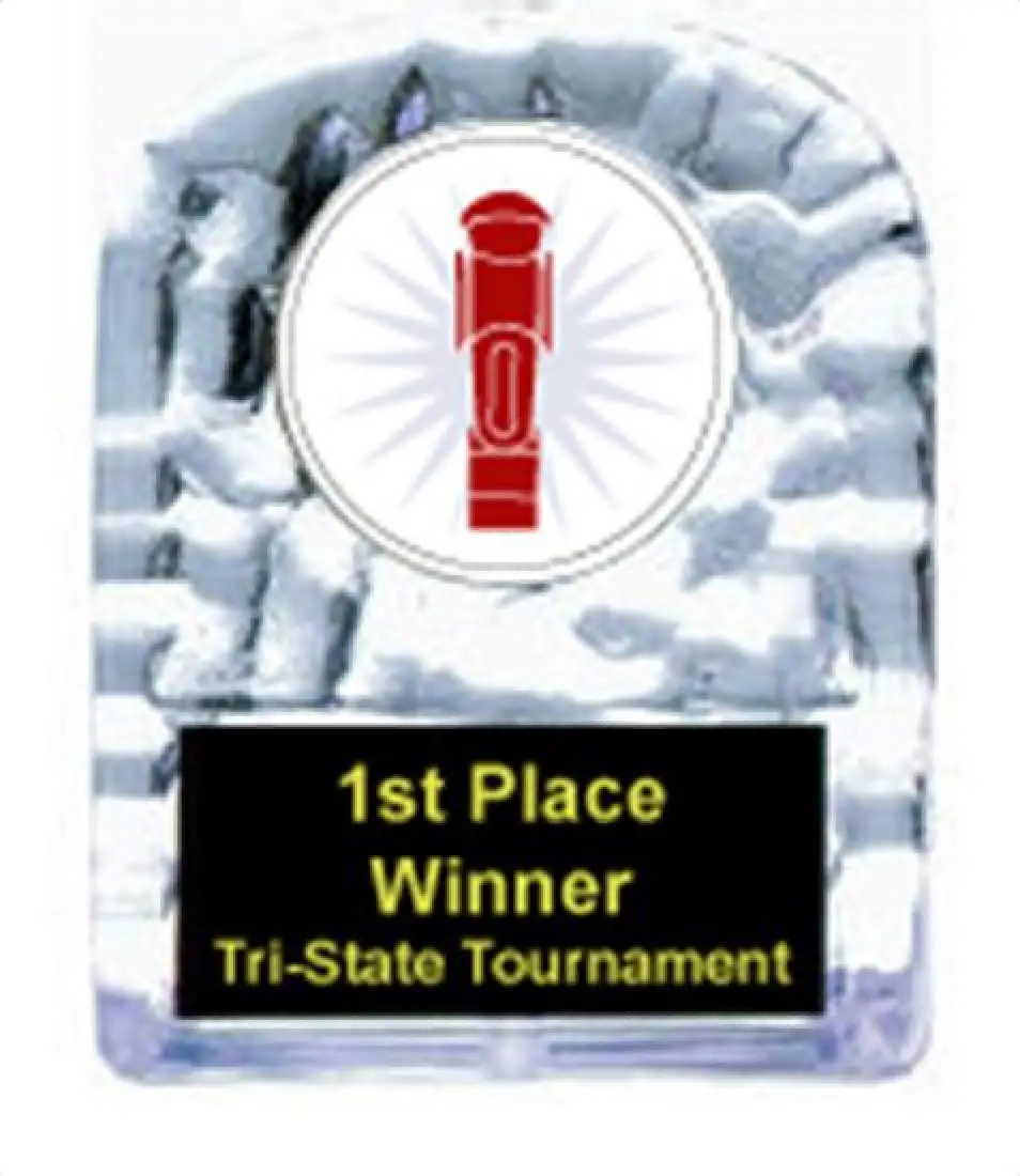 Cracked Ice Foosball Award