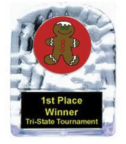 Gingerbread Cracked Ice Award