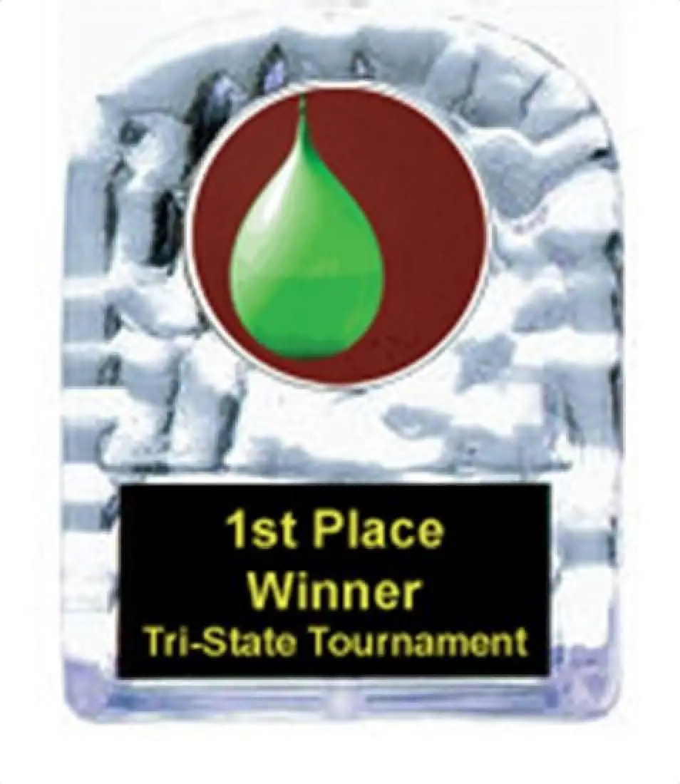 Water Balloon Toss Cracked Ice Award