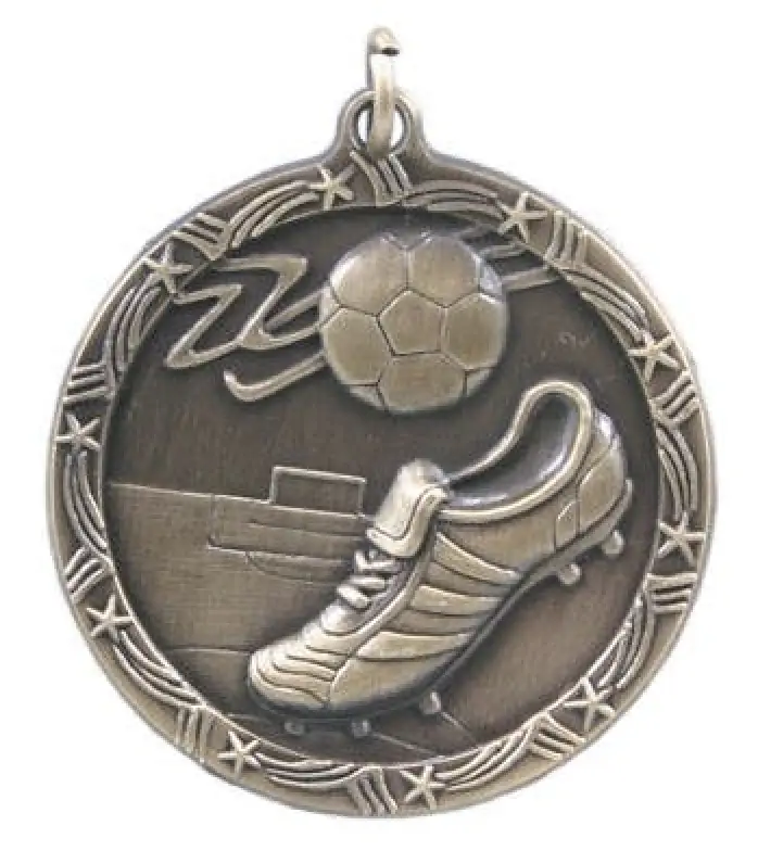 Soccer Star Medal 2 3/4 Inches