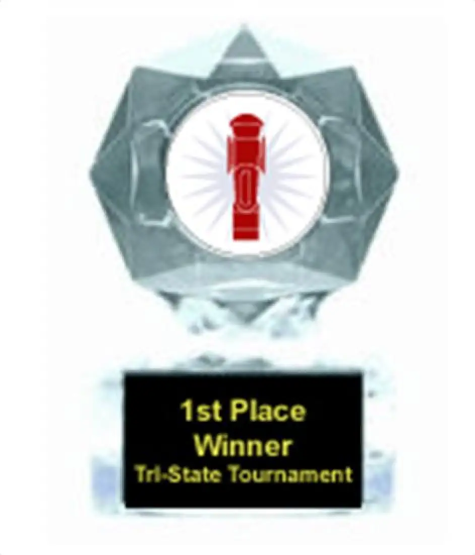 Foosball Clear Star Award