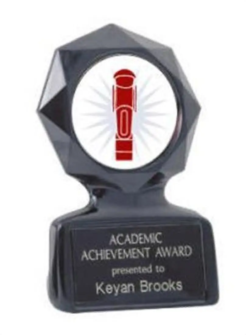 Black Star Foosball Trophy