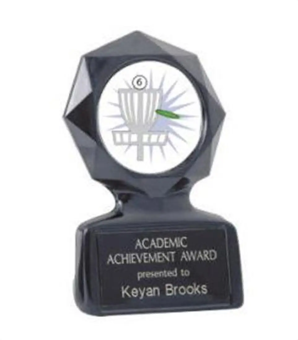 Black Star Frisbee Trophy