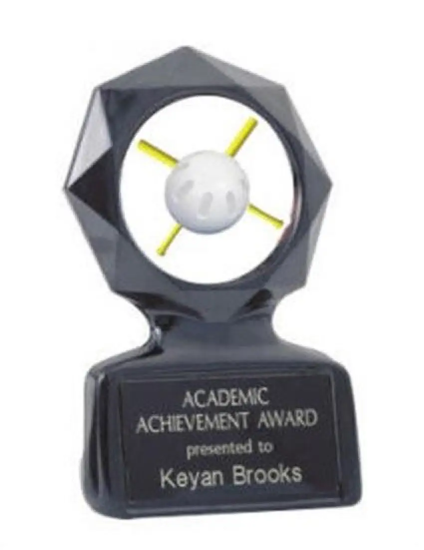 Wiffle Ball Black Star Trophy