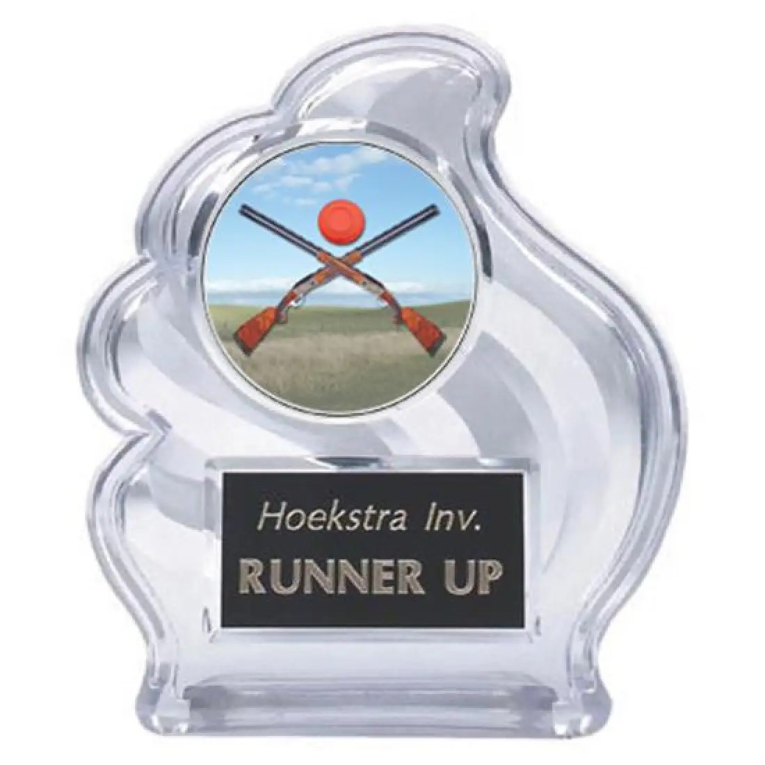 Sculpted Wave Sporting Clays Trophy