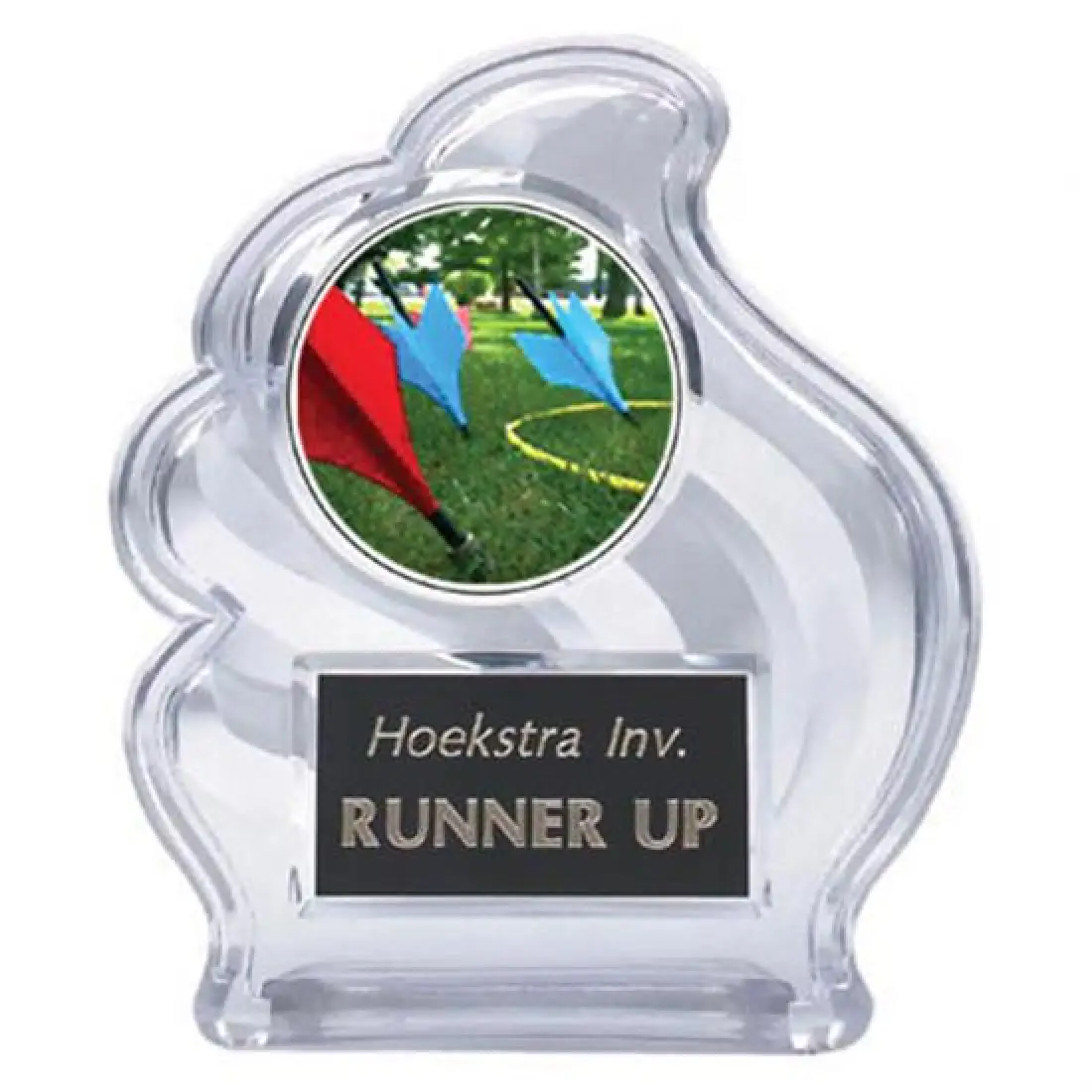 Sculpted Wave Lawn Darts Trophy