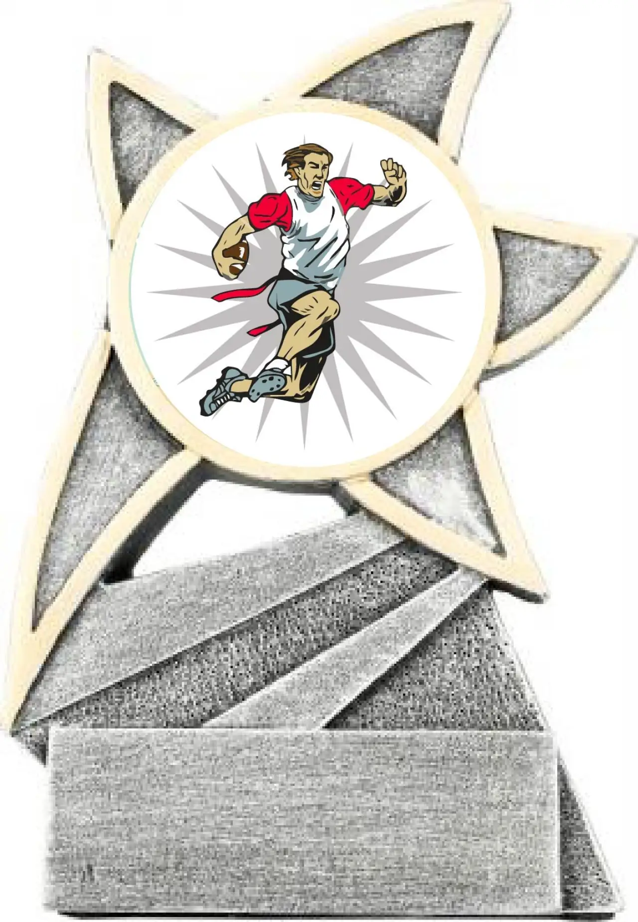 Flag Football Jazz Star Trophy