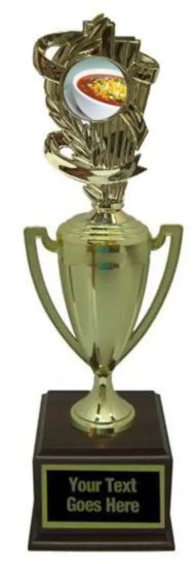 Chili Bowl Cook Off Gold Cup Trophy