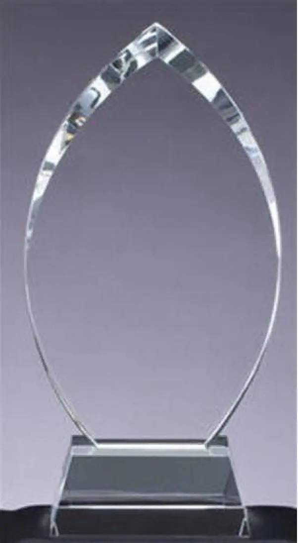 Crystal Elipse Clear Award