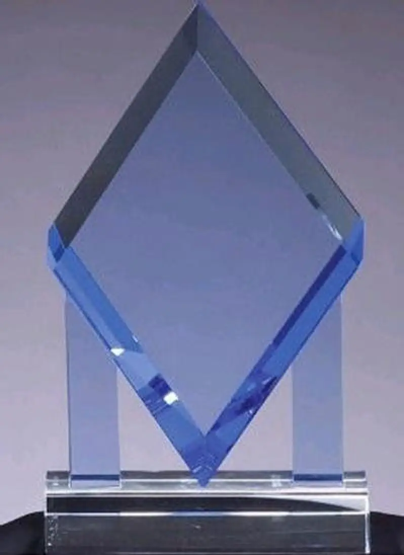 Blue Diamond Crystal Award