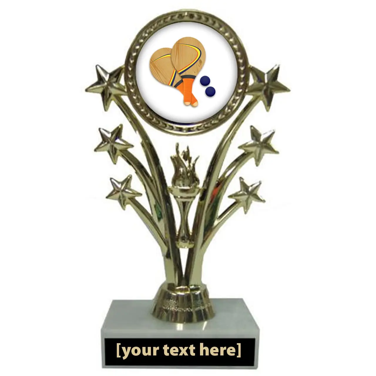 Paddle Ball Olympic Trophy