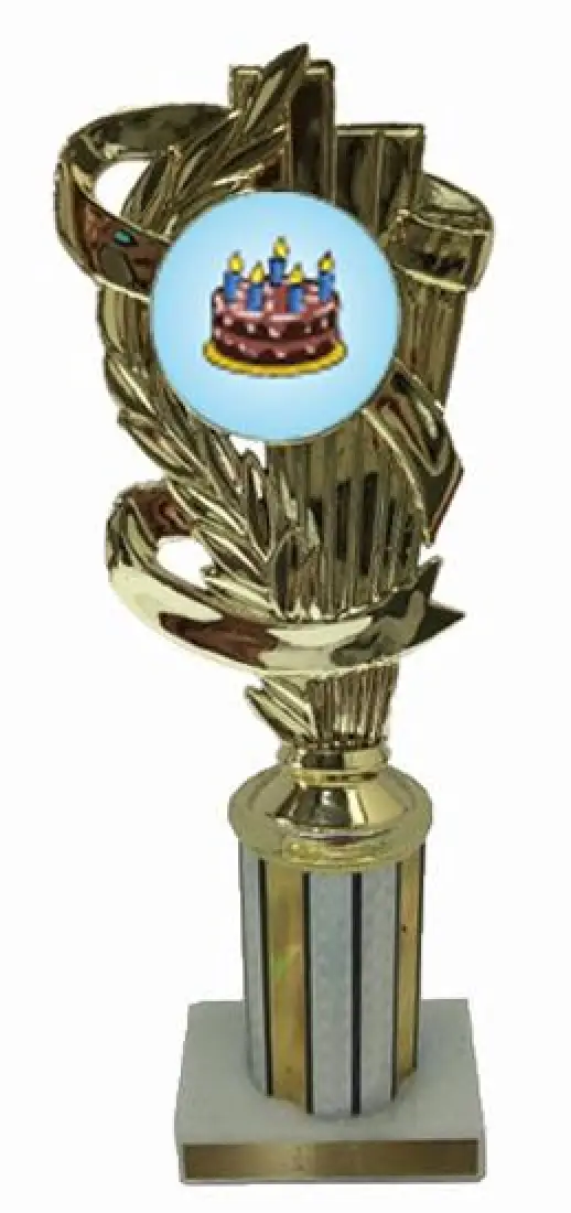 Cake Decorating Column Trophy