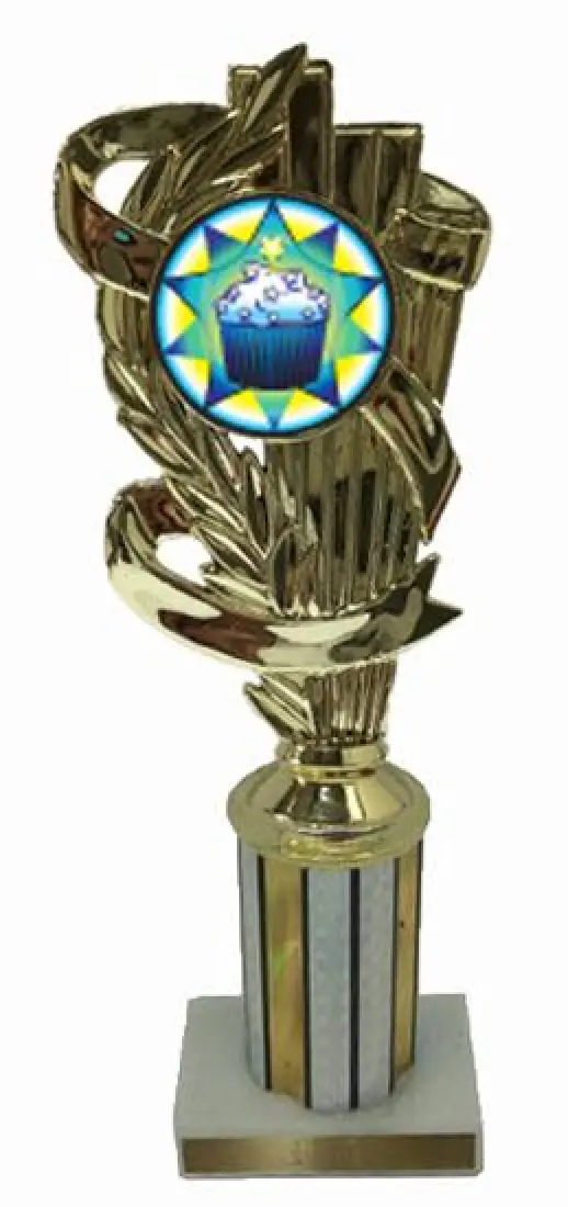 Cupcake Column Trophy