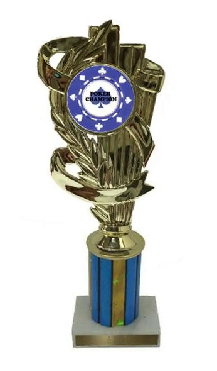 Poker Column Trophy