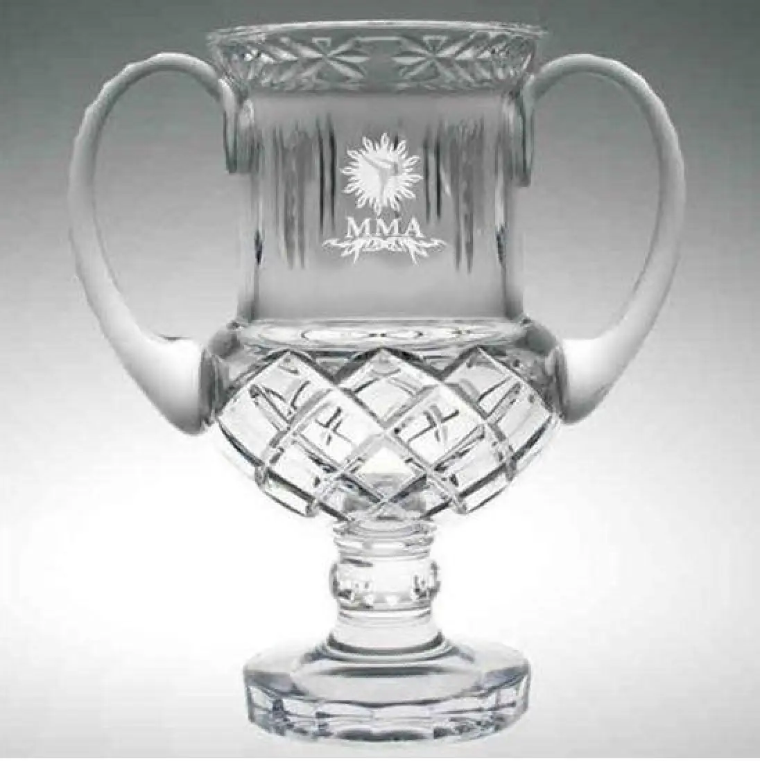 Mixed Martial Arts Crystal Award Cup