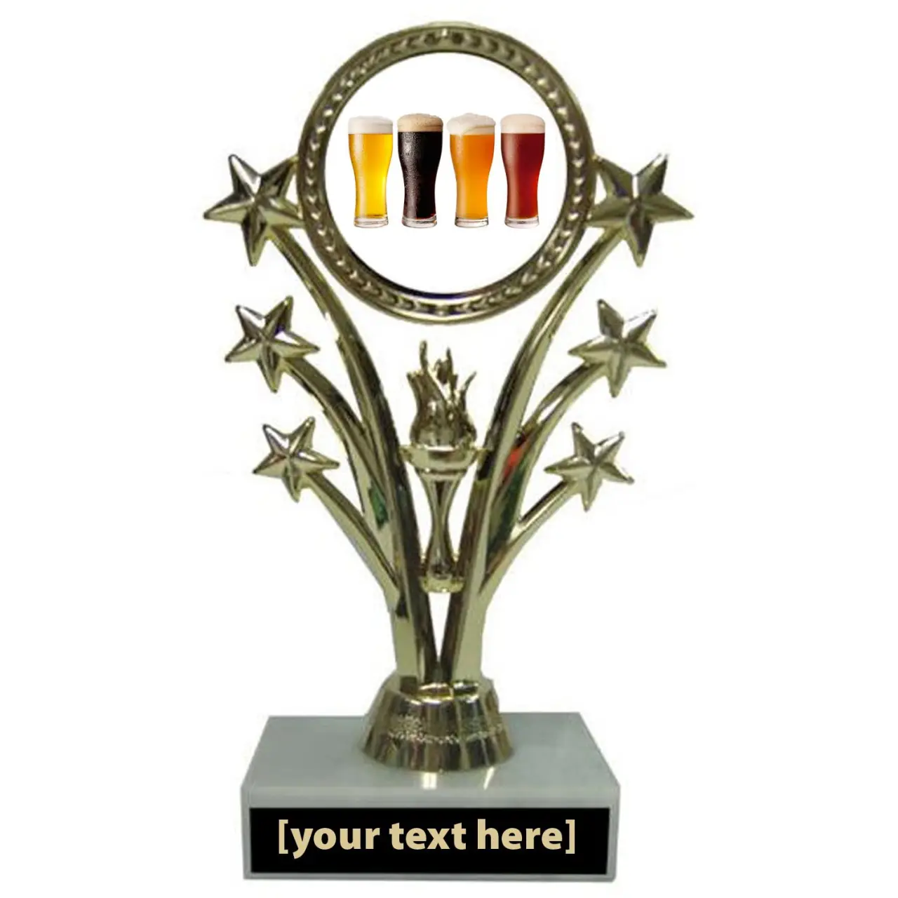 Lacrosse Midnite Star Resin Trophy