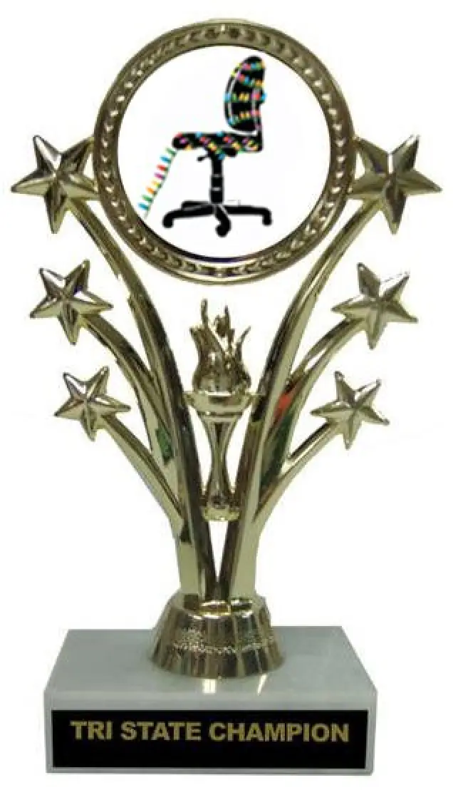 Christmas Office Cubicle Trophy