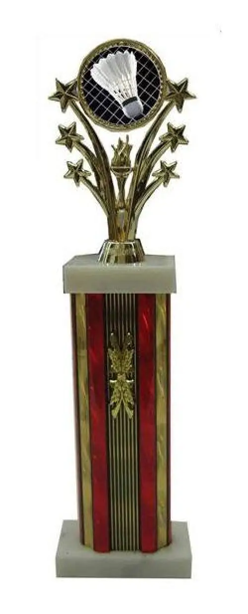 Large Star Column Croquet Trophies