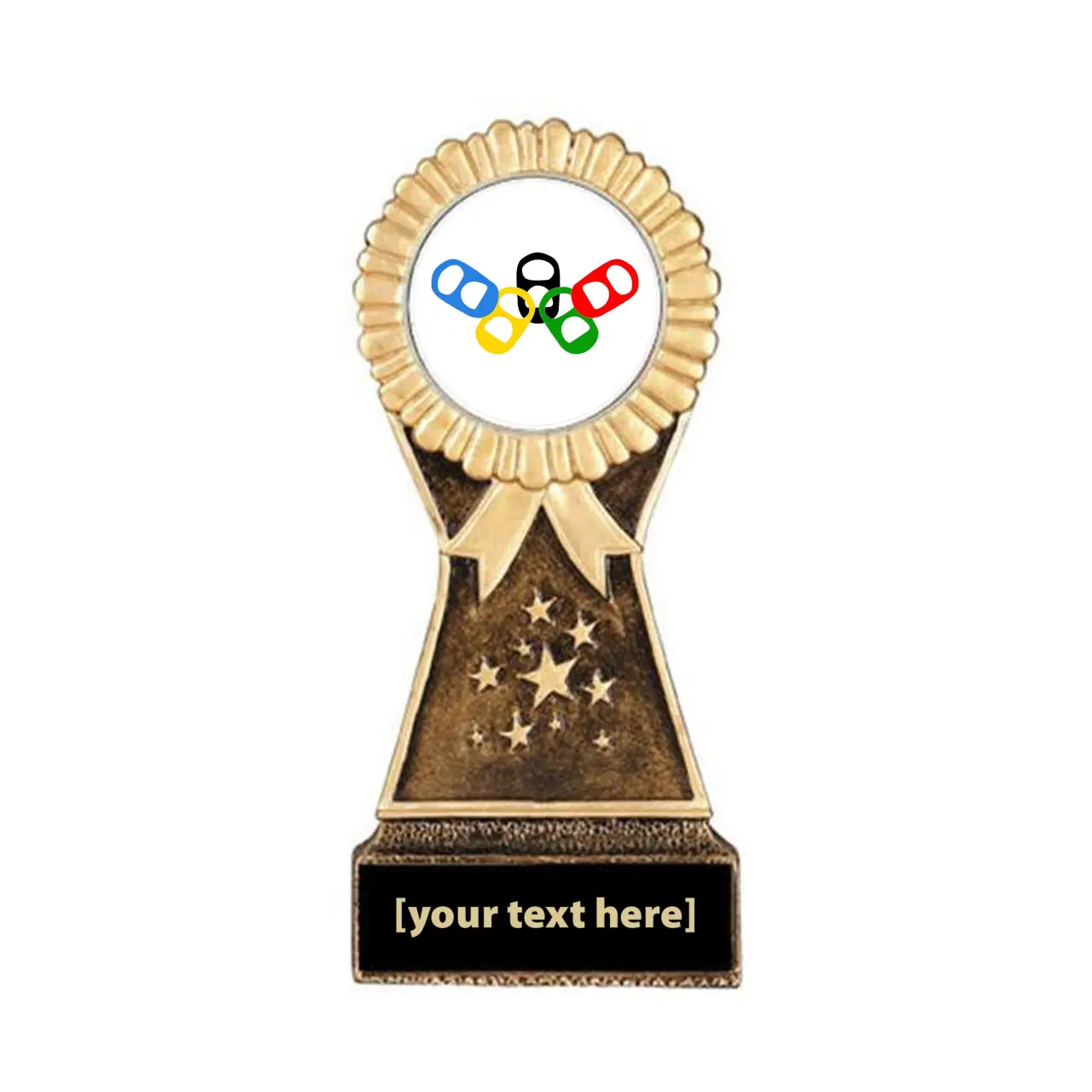 Beer Olympics Resin Stand Trophy