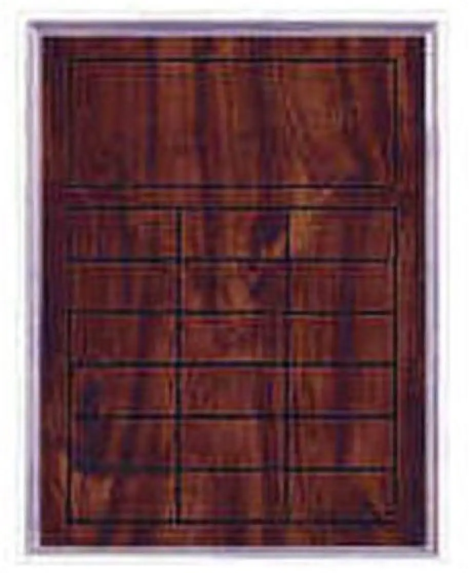 18 Plate Perpetual Plaque
