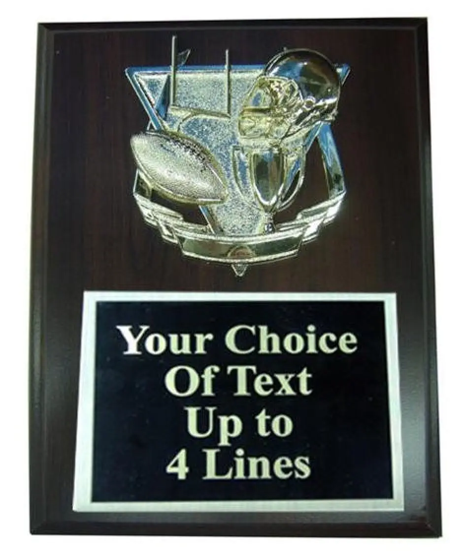 Football Plaque