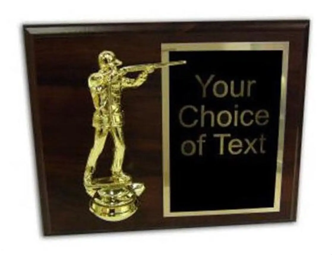 Sporting Clay Plaque - Figure