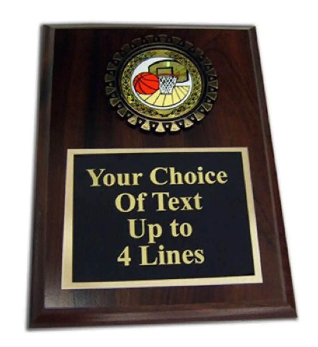 Basketball Plaque