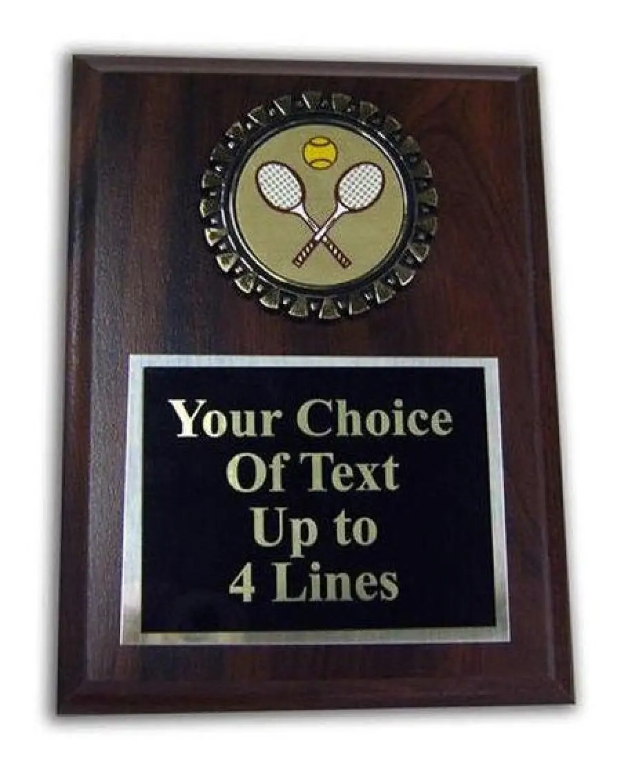 Tennis Wooden Plaque