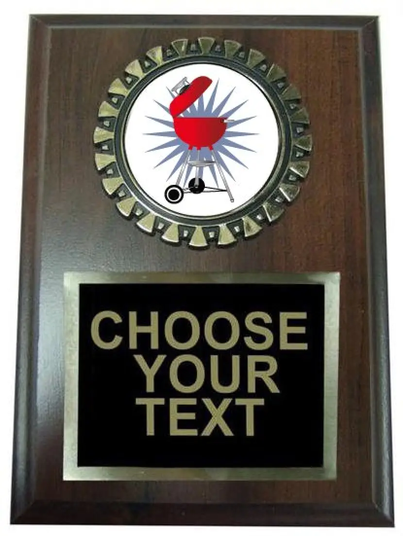 Barbecue Cook Off Plaque