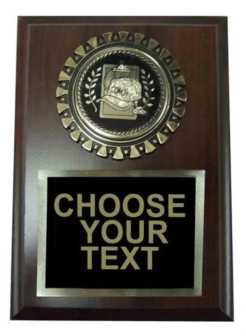 Coaches Plaque