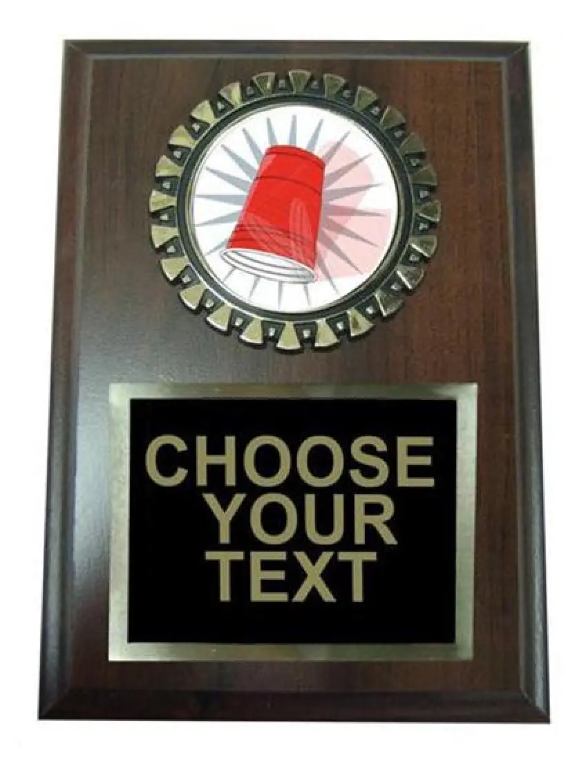 Flip Cup Plaque