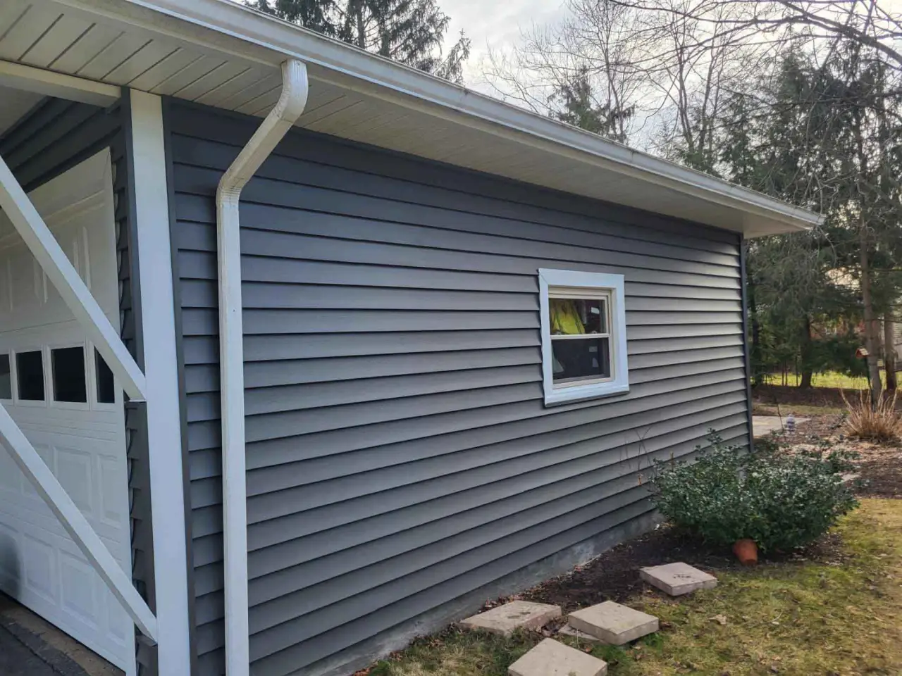 Side of a garage