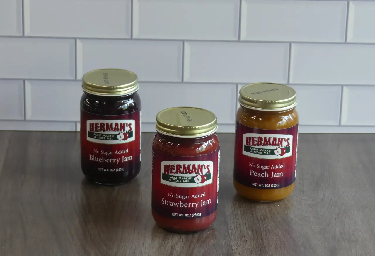 No Sugar Strawberry Jam - 1/2 Pint