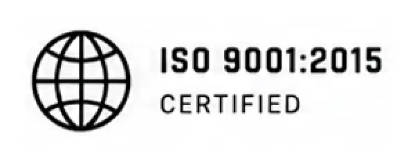 ISO 9001:2015 certified