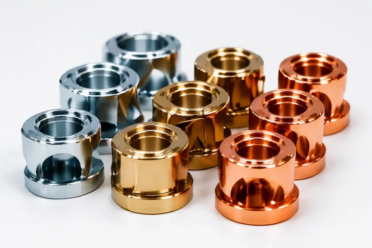 Plated bushings in zinc, nickel and copper finishes
