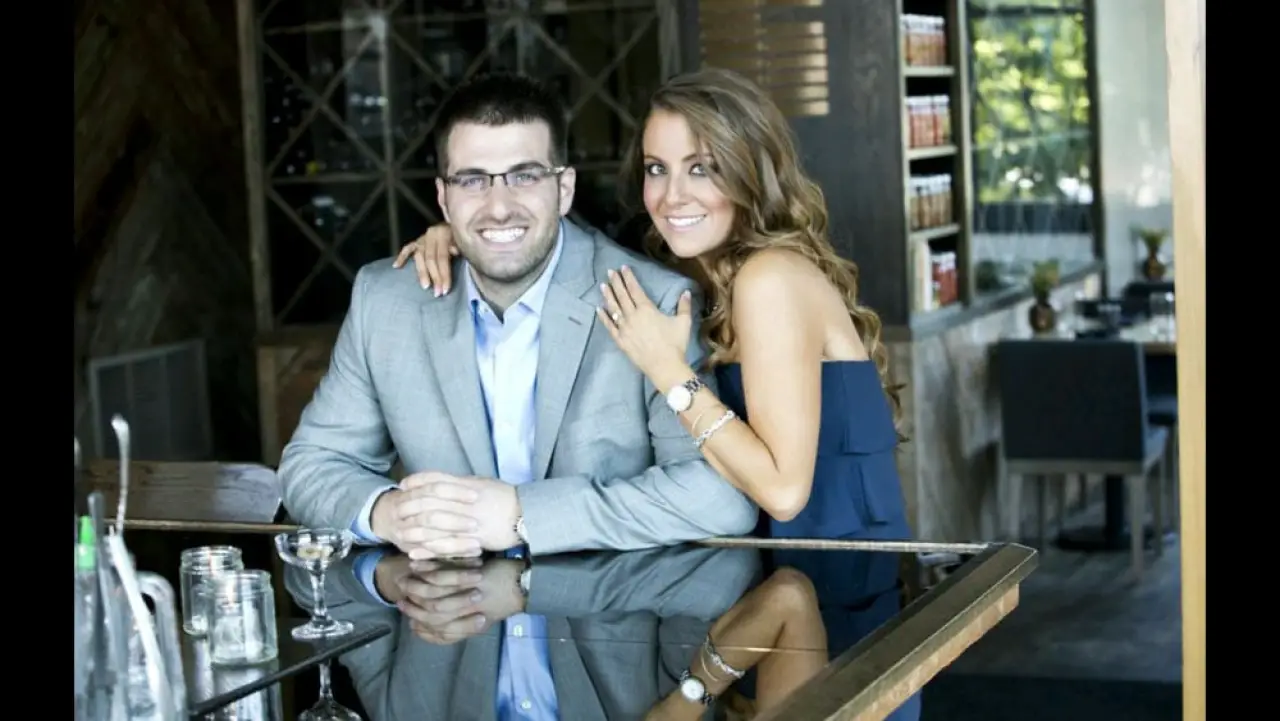 Dr. Michael Molisani with his wife, Mary Beth.