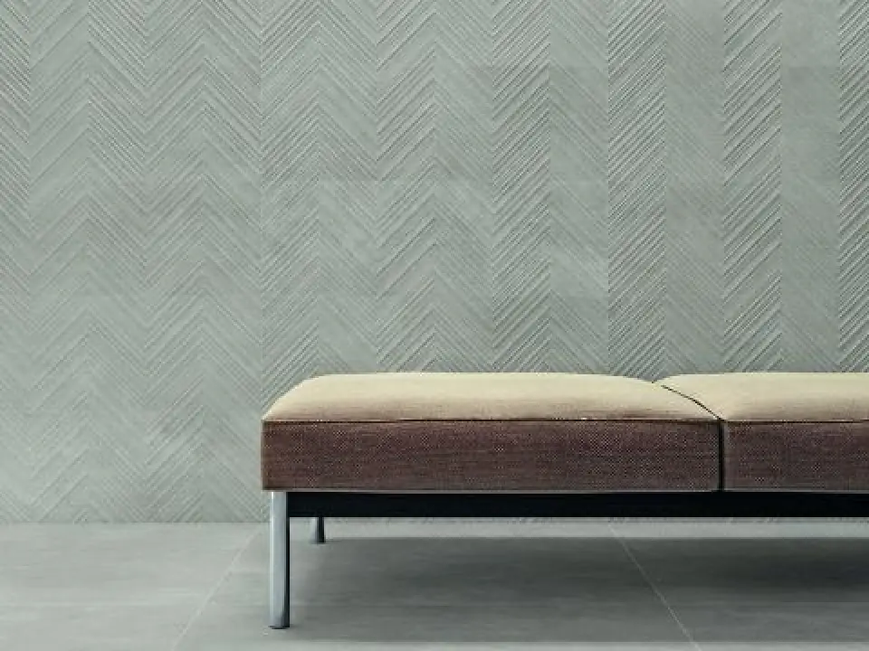 Walker Zanger Gubi Anthracite Peak Natural Ceramic Tile