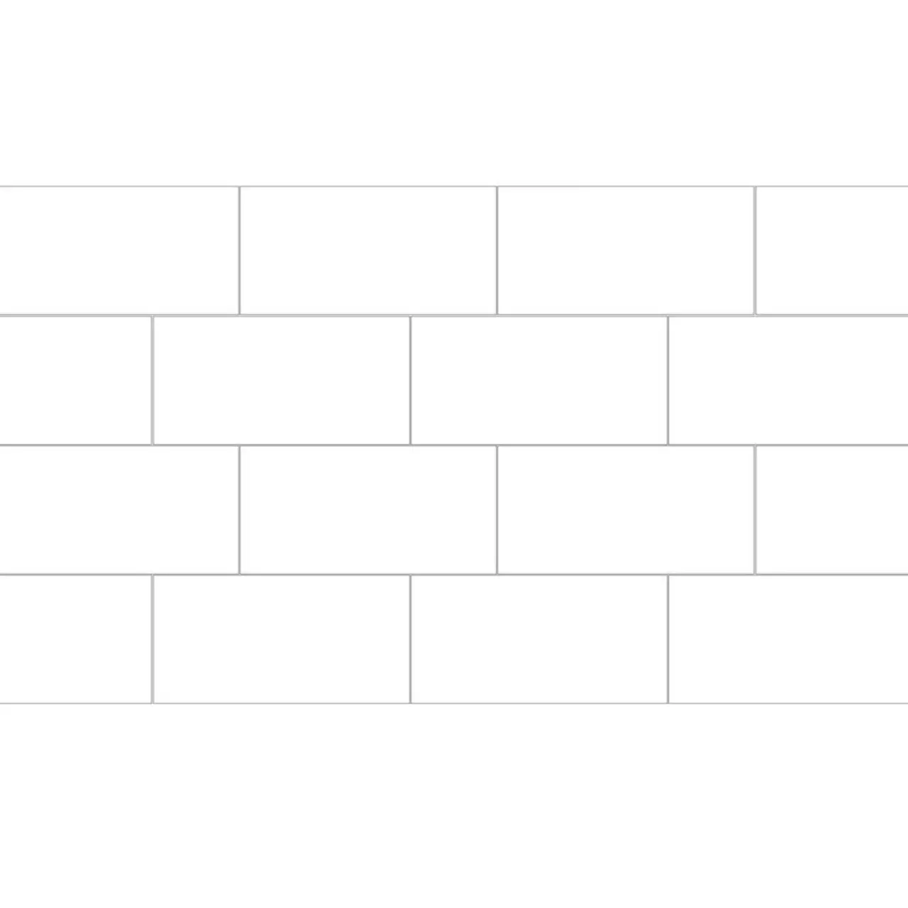 one-third offset tile grid pattern