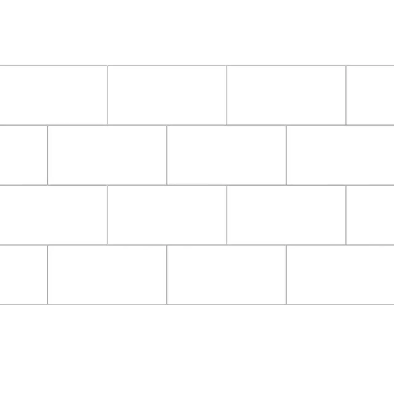 50% offset tile grid pattern