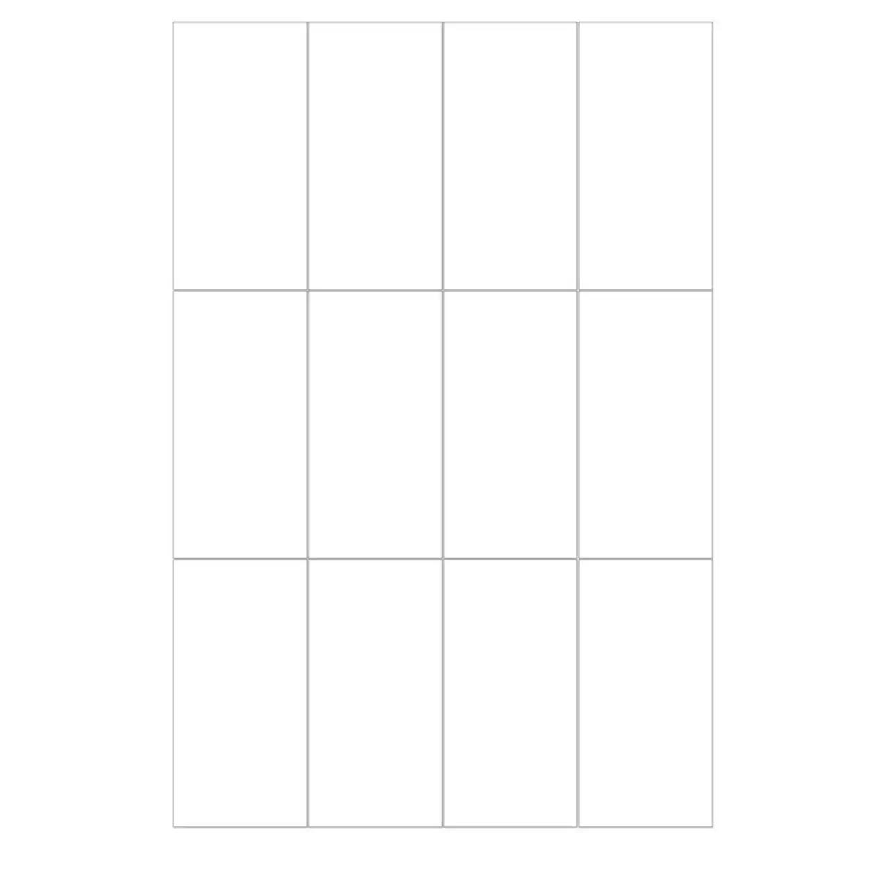horizontal stack tile grid pattern