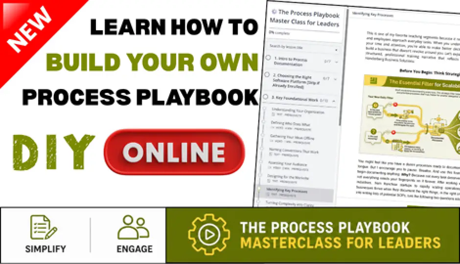The Process Playbook Master Class for Leaders