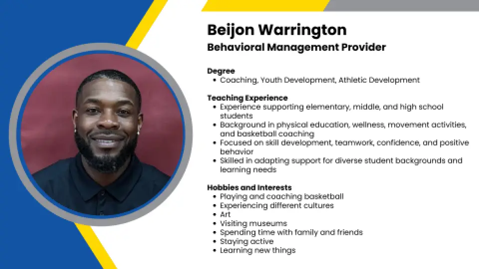 Beijon Warrington Bio