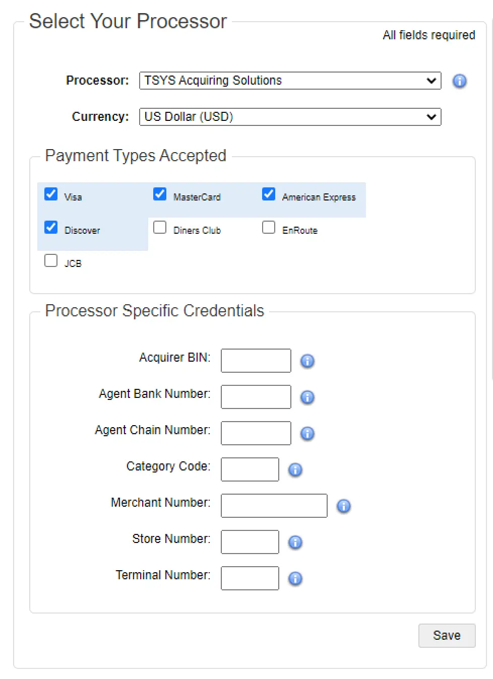 How to Connect TSYS to Authorize.net