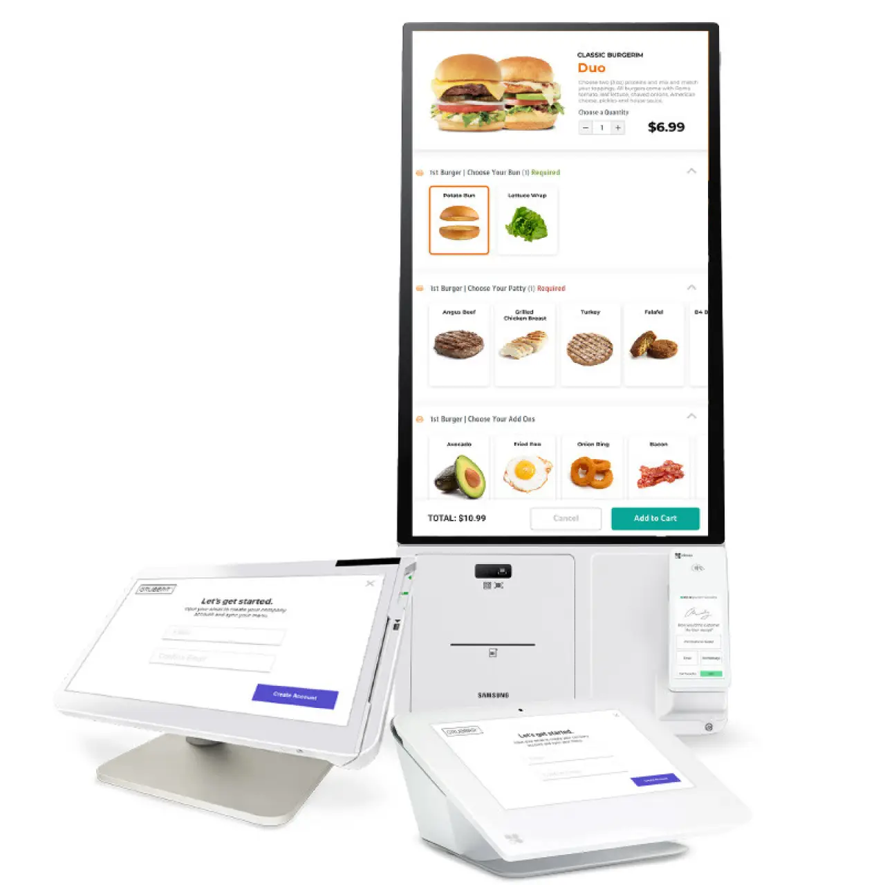 Samsung Kiosk - Clover
