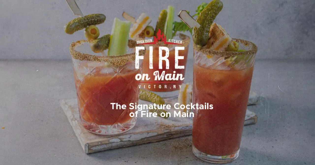 A Sip of Victor: The Signature Cocktails of Fire on Main