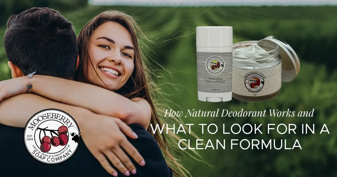 how natural deodorant works and what to look for in a clean formula