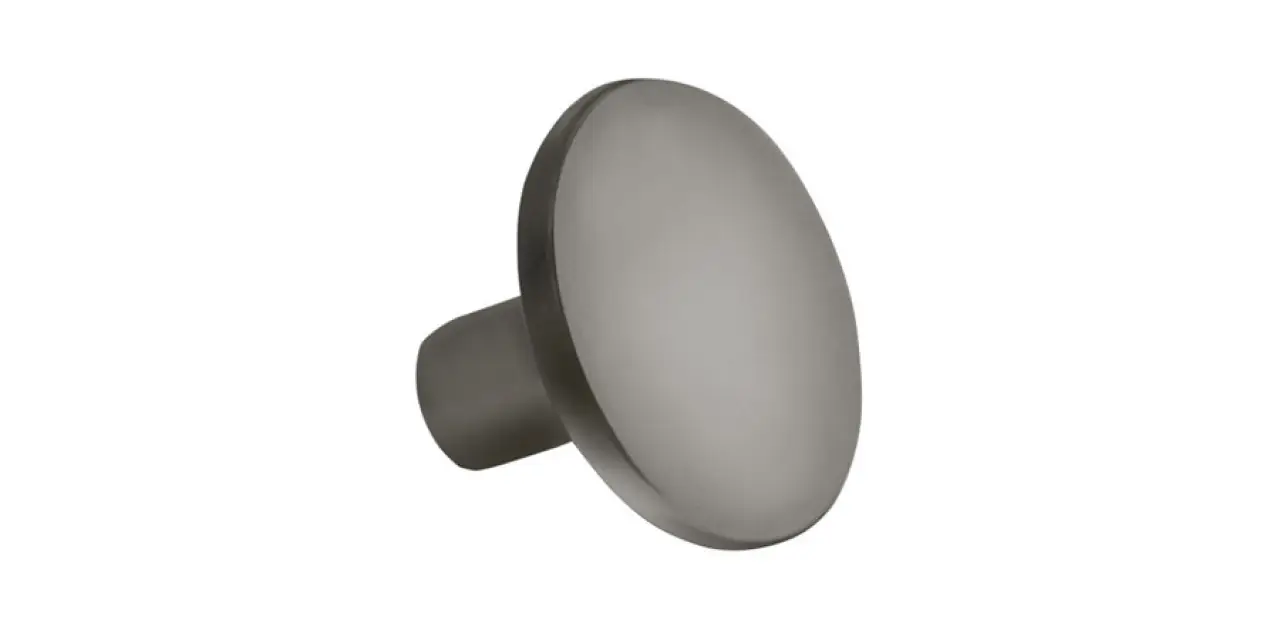 contempo round knob slate gray